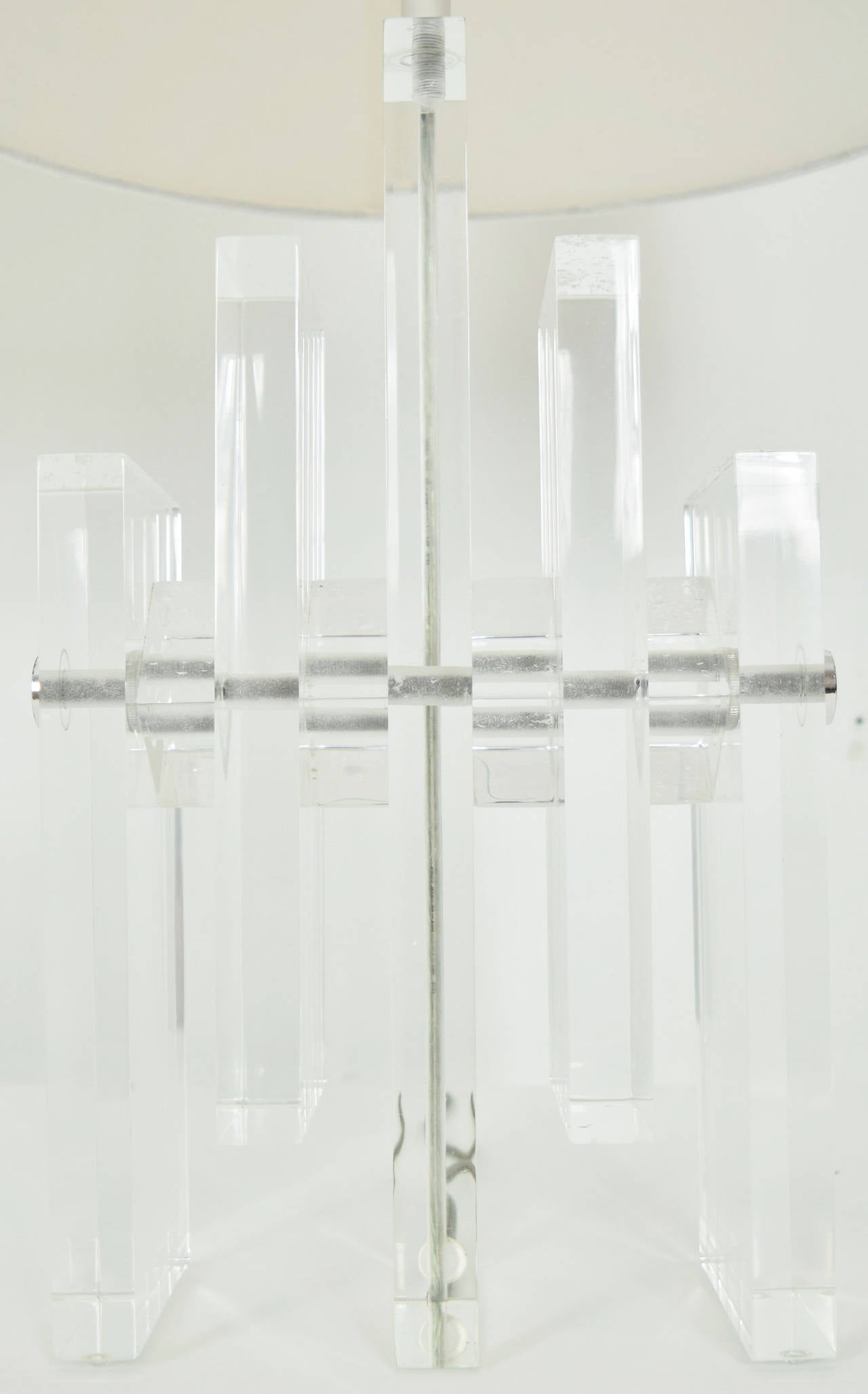 Pair of Lucite 