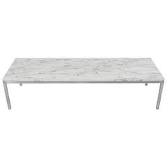 Marble-Top Florence Knoll Coffee Table