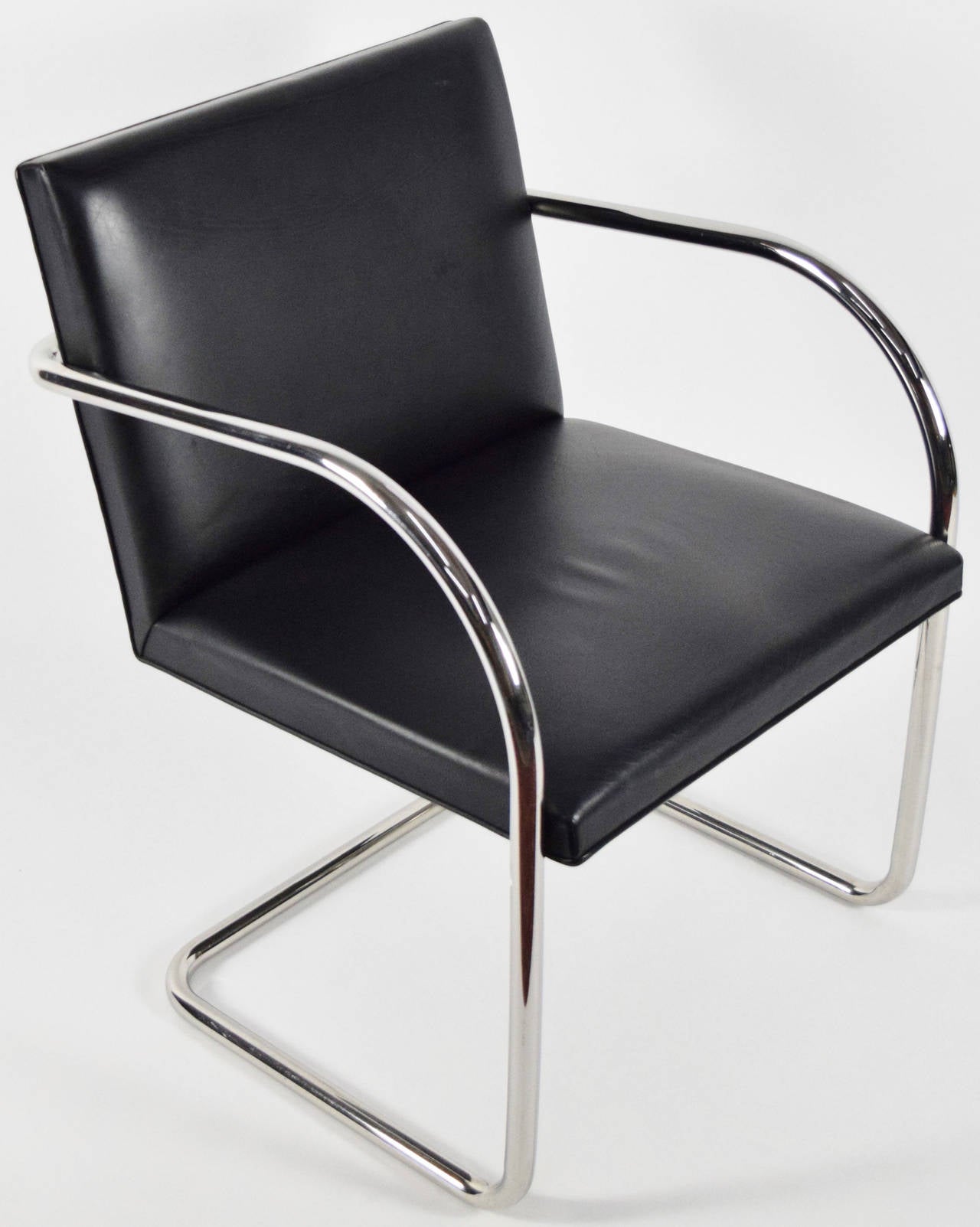 20th Century Fourteen Tubular Brno Chairs by Mies van der Rohe for Knoll