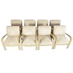 Six Available !! J. Robert Scott Salon Deco Lounge Chairs by Sally Sirkin Lewis 11