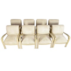 J. Robert Scott Salon Deco Lounge Chairs by Sally Sirkin Lewis - Two Left