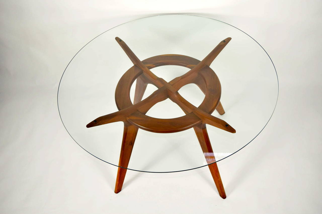 American Adrian Pearsall Circular Dining Table