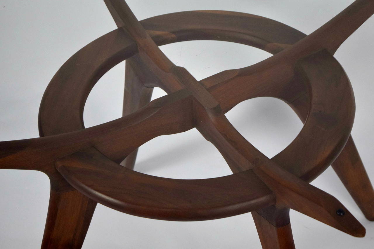20th Century Adrian Pearsall Circular Dining Table