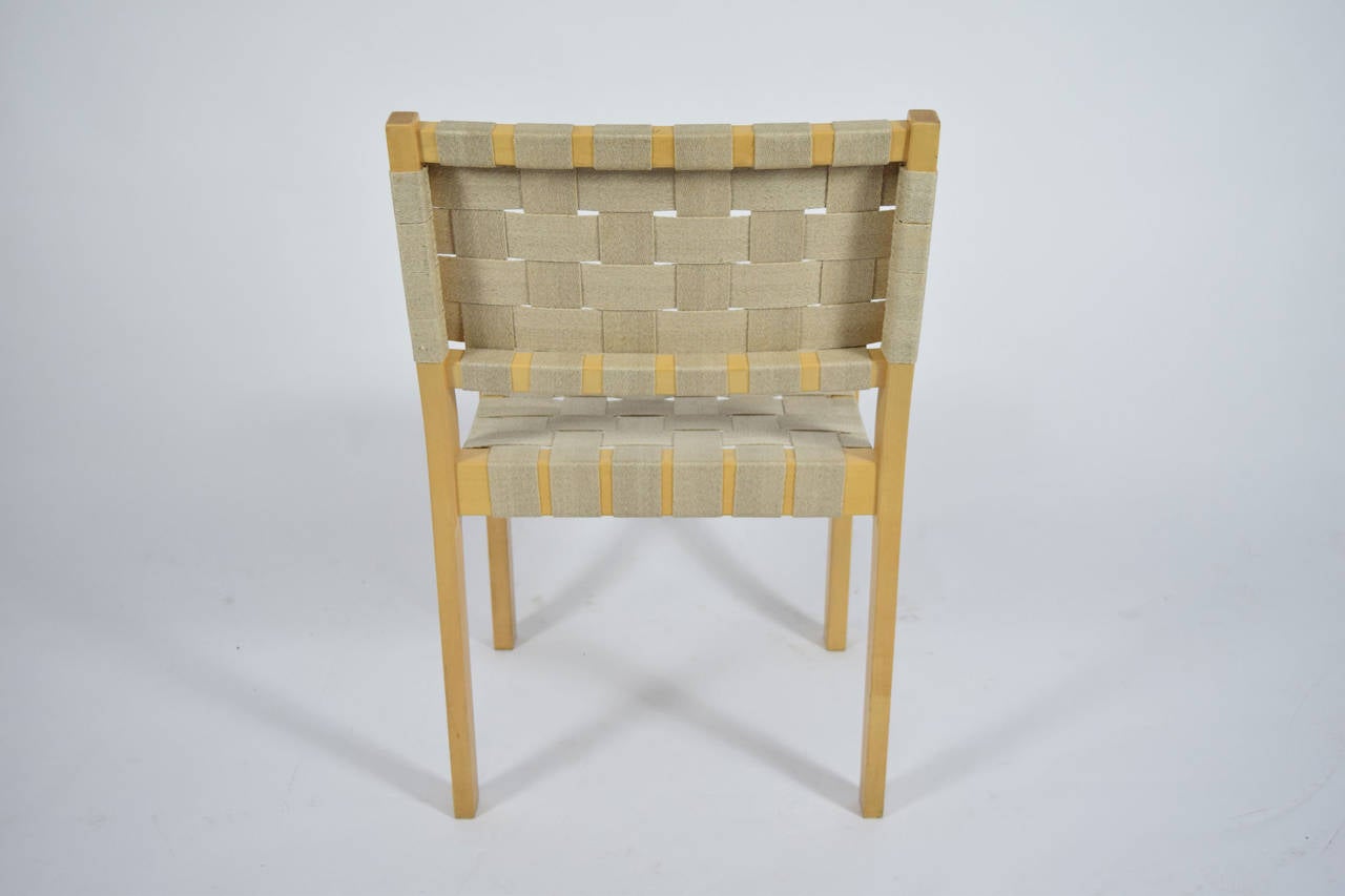 20th Century Set of Eight Alvar Aalto 615 Chairs