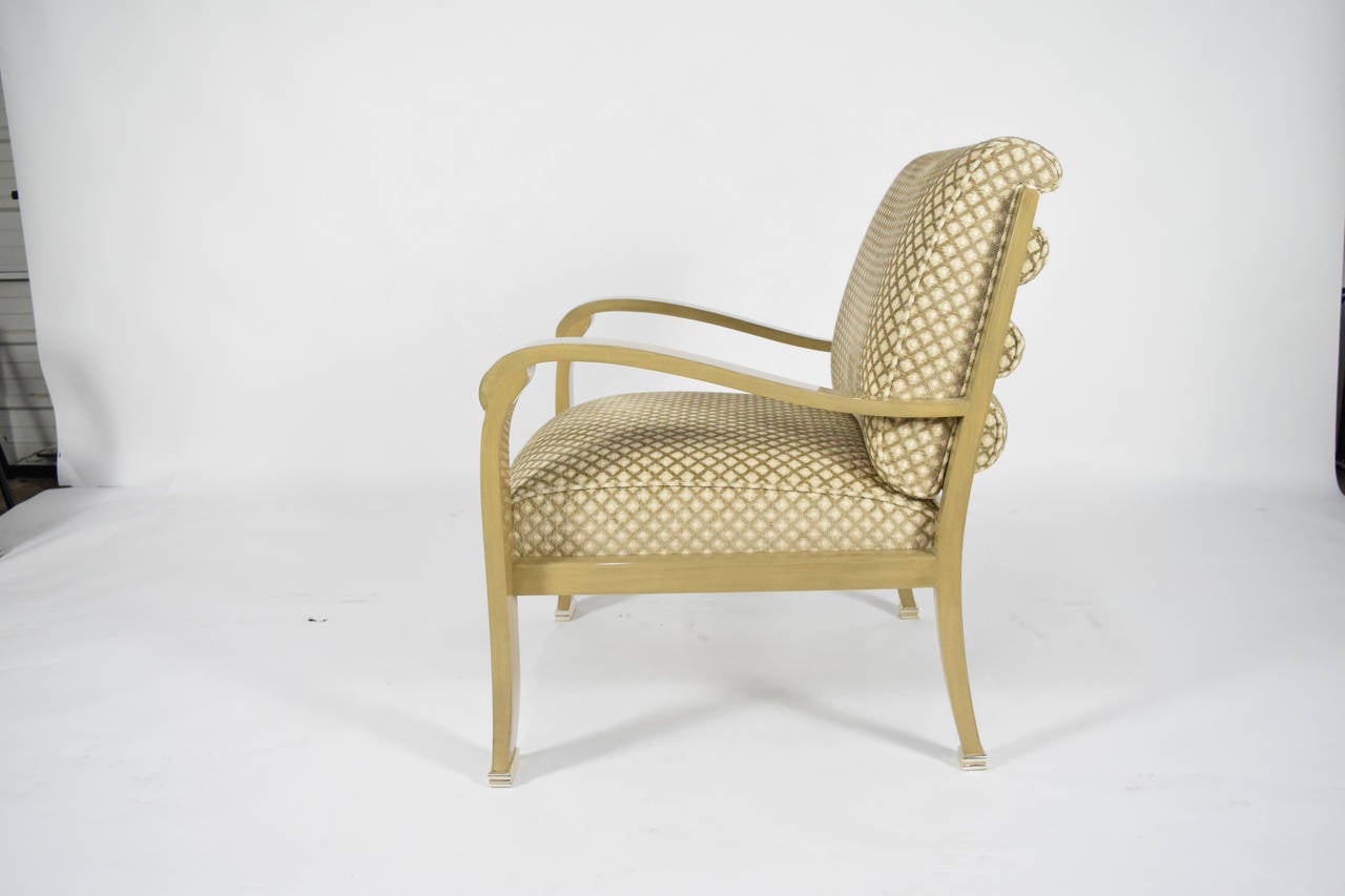 American Pair of J. Robert Scott Deco Lounge Chairs