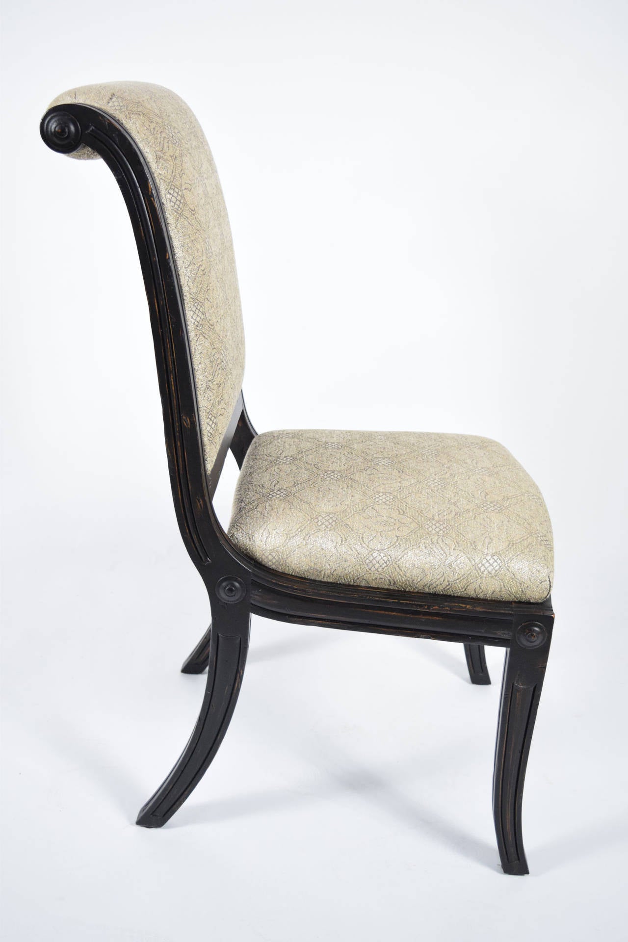 taupe dining chairs