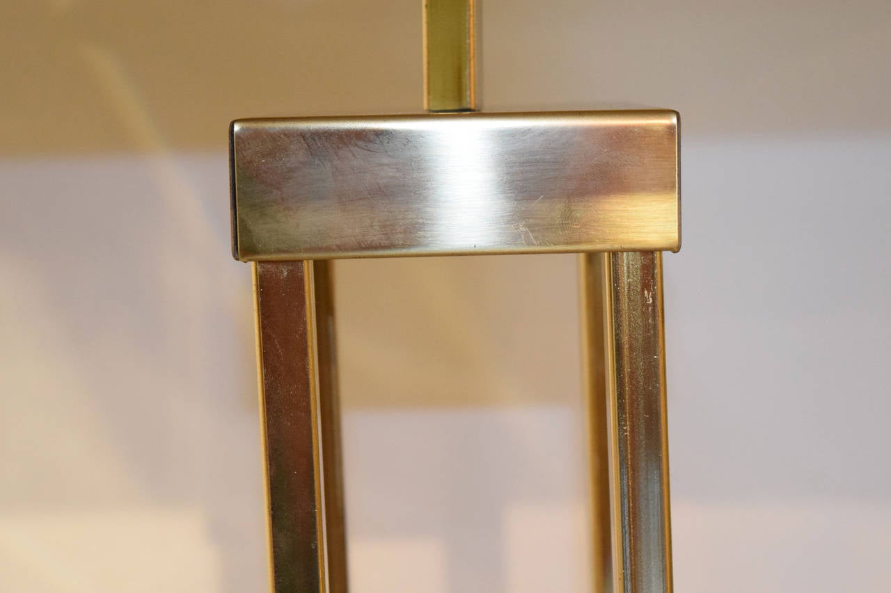 Late 20th Century Signed Curtis Jere Brass Table Lamp