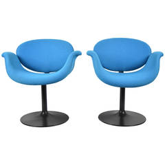 Pair of Little Tulip Chairs by Pierre Paulin for Artifort 9