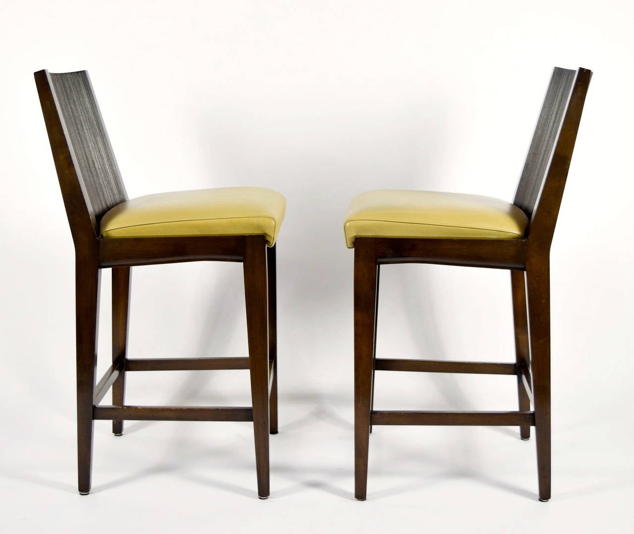 Pair of "Kenya" Counterheight Barstools by Axis at 1stDibs