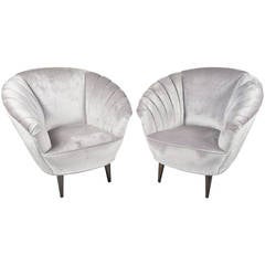 Pair of Ico Parisi Lounge Chairs