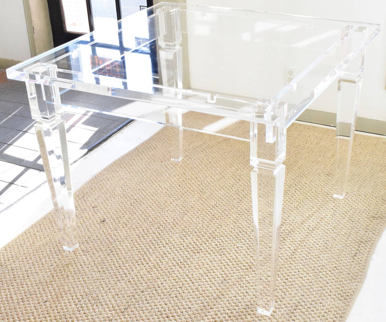 20th Century Acrylic Dining/Game Table