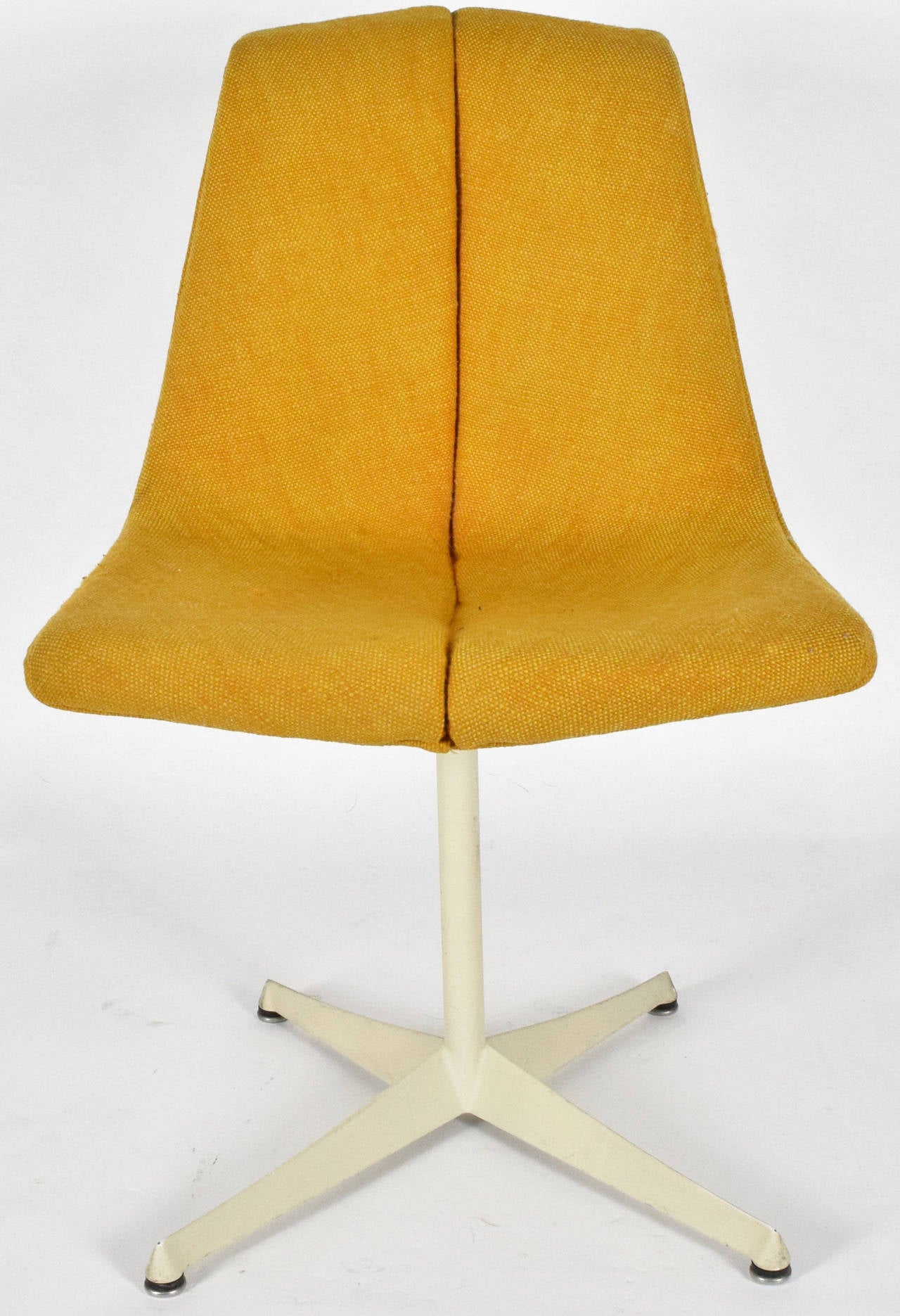 Mid-Century Modern Set of Five Richard Schultz for Knoll Dining Chairs