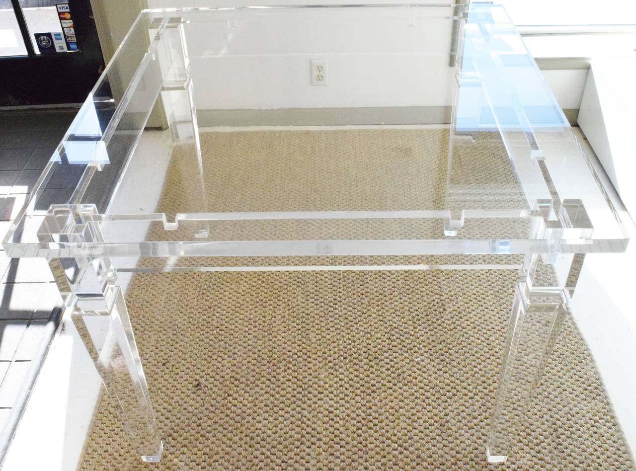 Unknown Acrylic Dining/Game Table