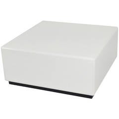 Milo Baughman Cube Style Coffee Table