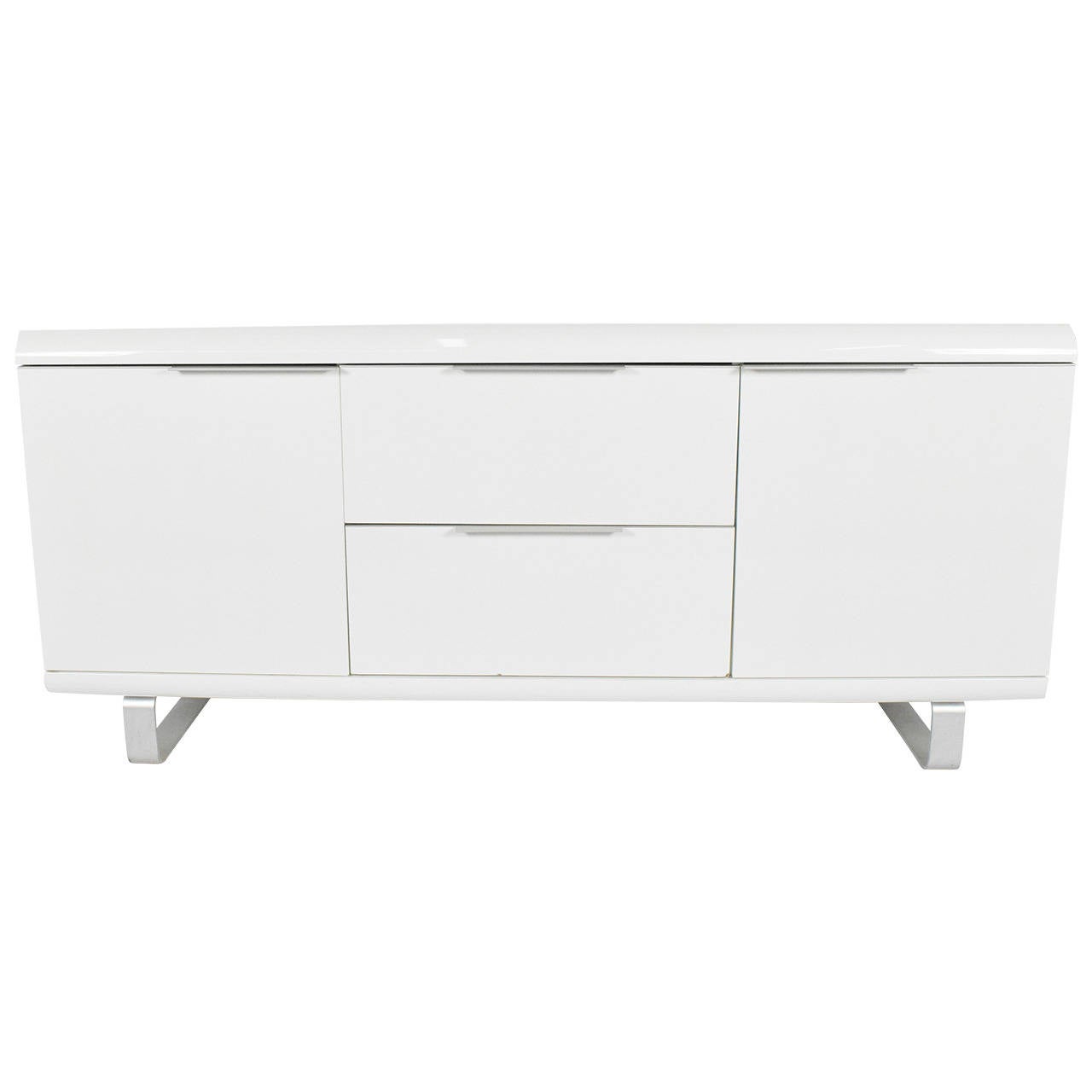 Saporiti Sideboard In White Lacquer With Chrome Legs For Sale At - Saporiti Sideboard In White Lacquer With Chrome Legs saporiti sideboard in white lacquer with chrome legs for sale at - saporiti sideboard in white lacquer with chrome legs
