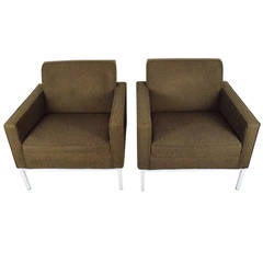 Pair of Steelcase Lounge Chairs