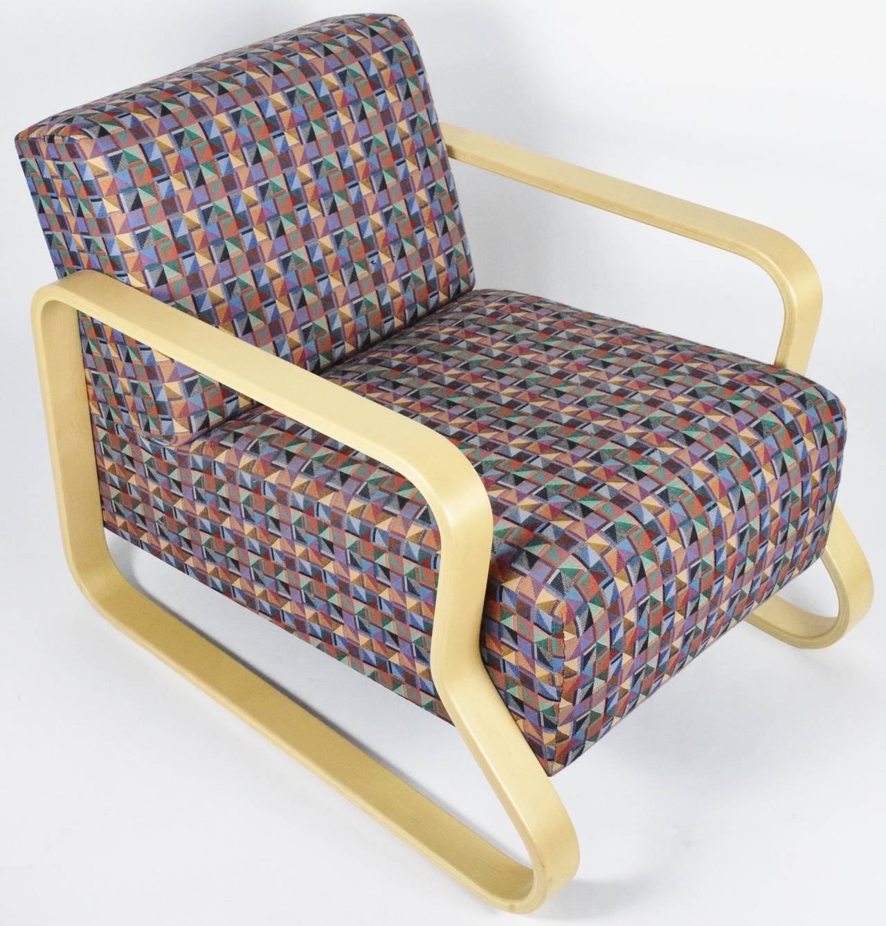 Alvar Aalto for Artek Lounge Armchair 44, Rare