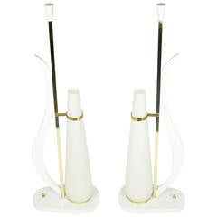 Murano Glass Table Lamps 3