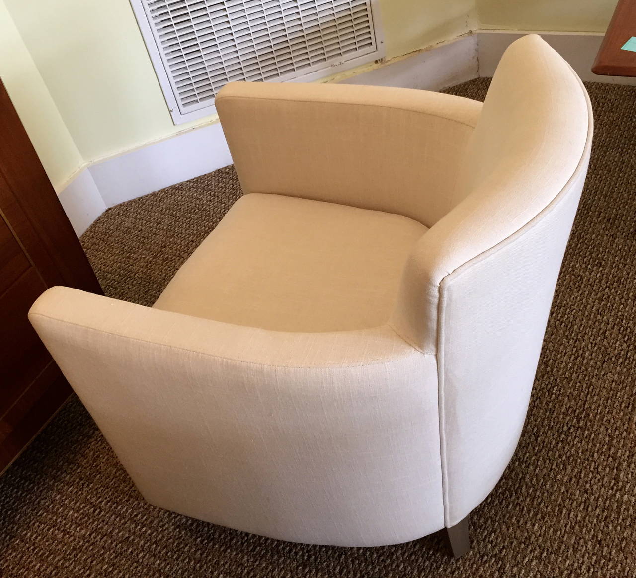 Pair of Club Chairs in the Style of Dominique In Excellent Condition In Quogue, NY