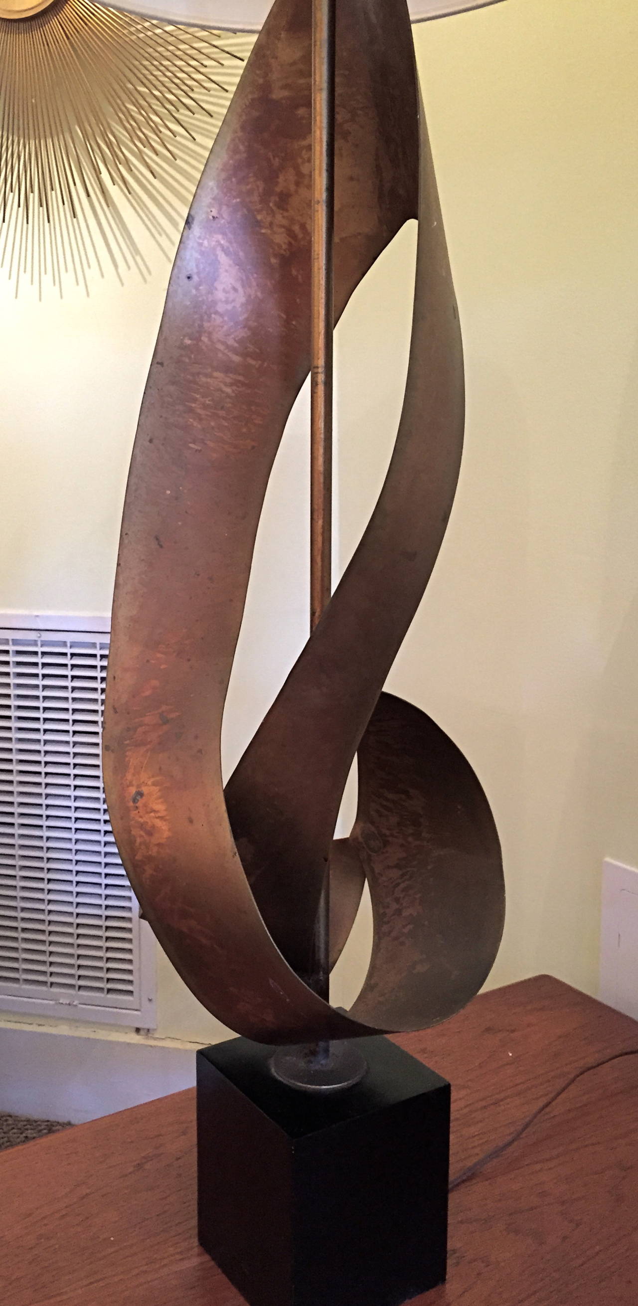 Pair of Monumental Laurel Table Lamps Designed by Harry Balmer In Good Condition In Quogue, NY