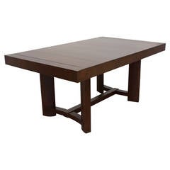 Robsjohn-Gibbings for Widdicomb Dining Table With Two Leaves
