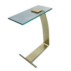 DIA Brass Glass Side Table