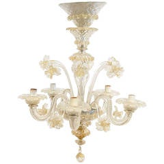 1950s Venetian Chandelier by Seguso