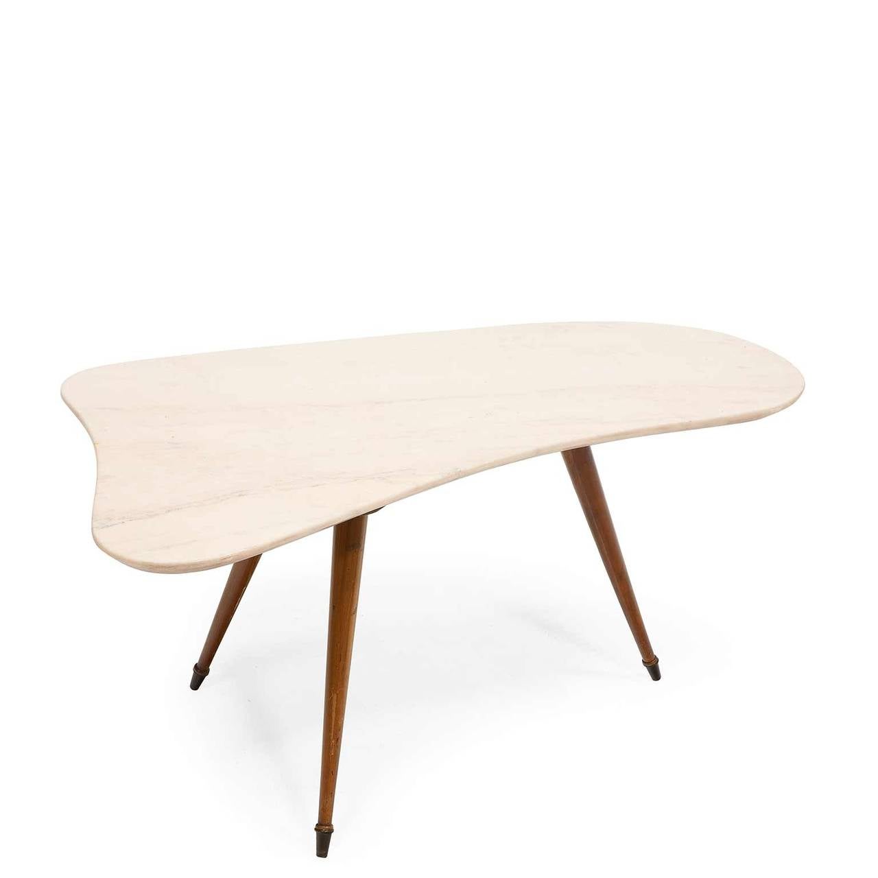 1950s Italian marble coffee table