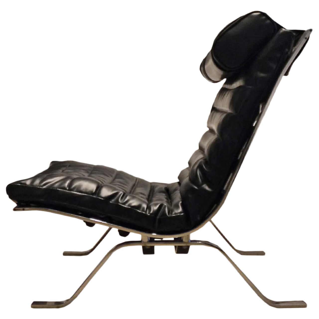 Arne Norell Style Lounge Chair For Sale