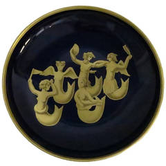 Gio Ponti for Richard Ginori porcelain plate