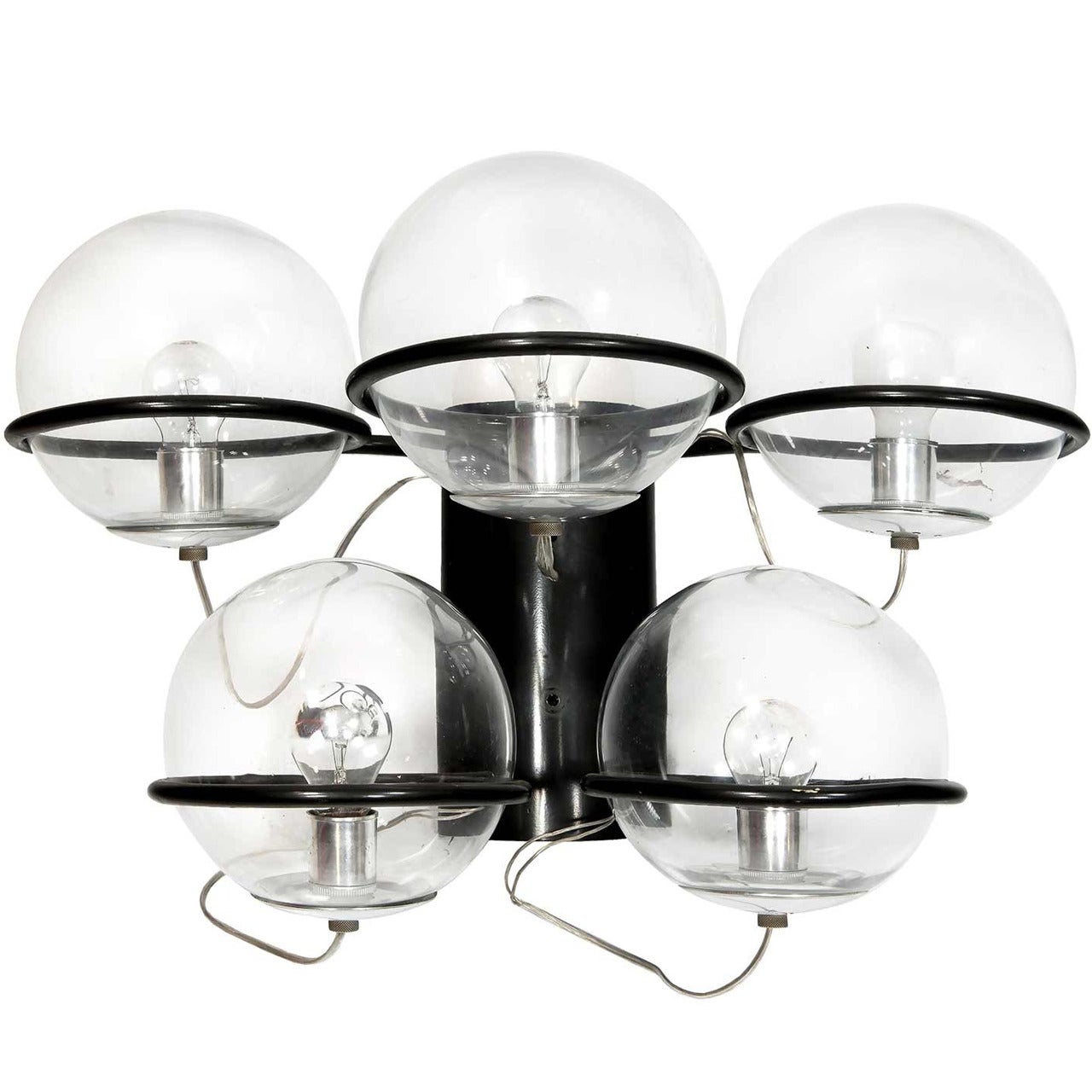 Italian1960s sconce by Gino Sarfatti For Sale