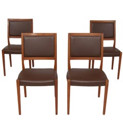 Svegards Markaryd Set of Four Teak Dining Chairs