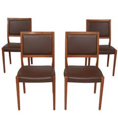 Svegards Markaryd Set of Four Teak Dining Chairs 6