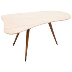 1950s Italian marble coffee table