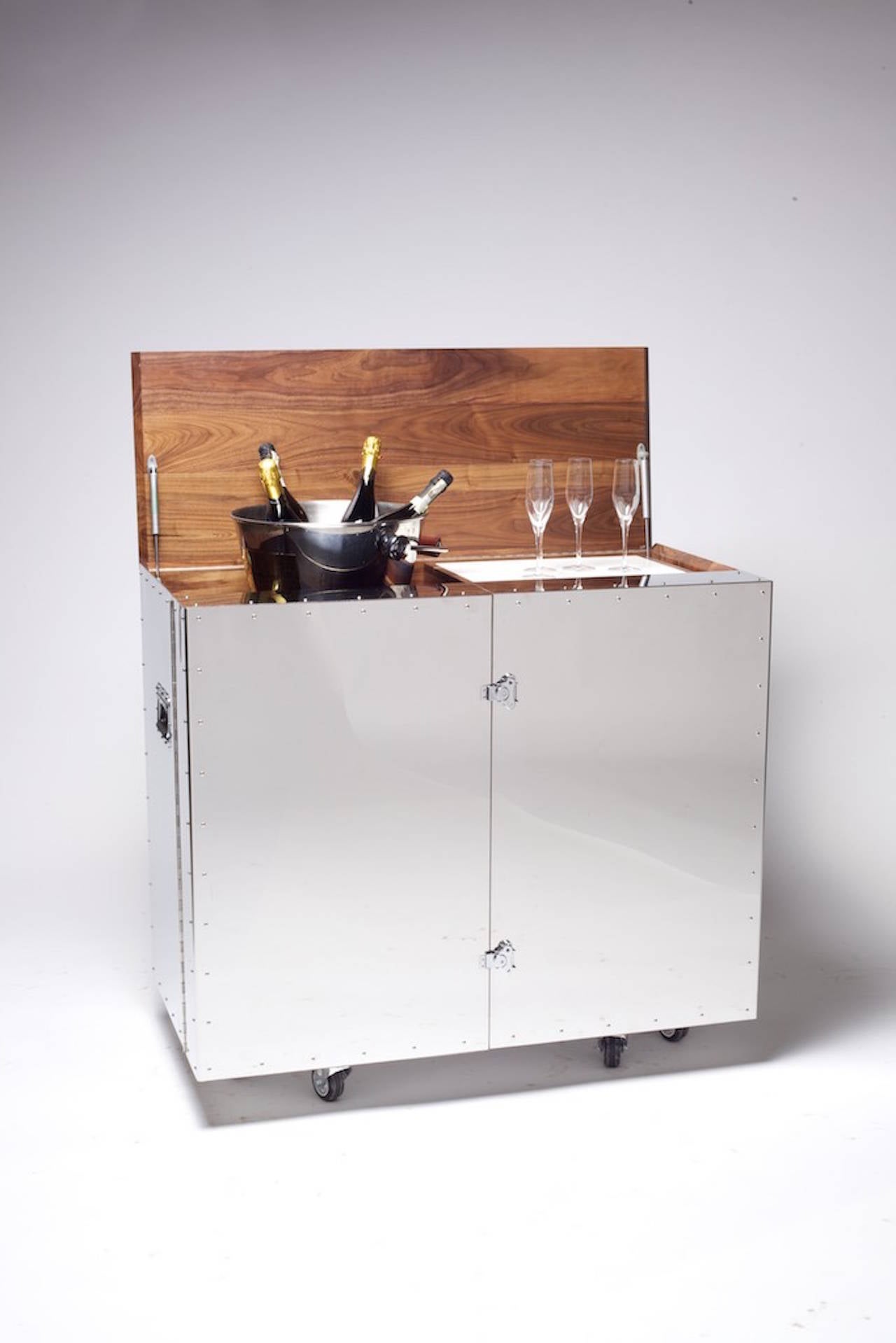 stainless steel mobile cabinet