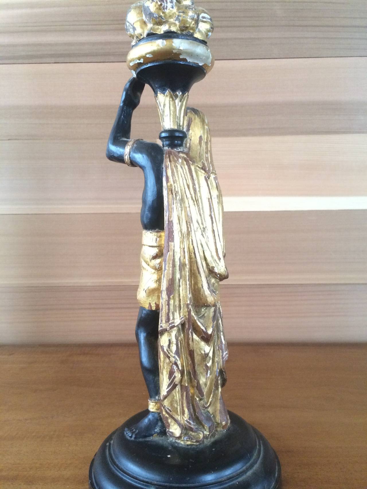 Pair of Egyptian Revival Table Lamps from the Estate of Diana Vreeland In Excellent Condition In Southampton, NY