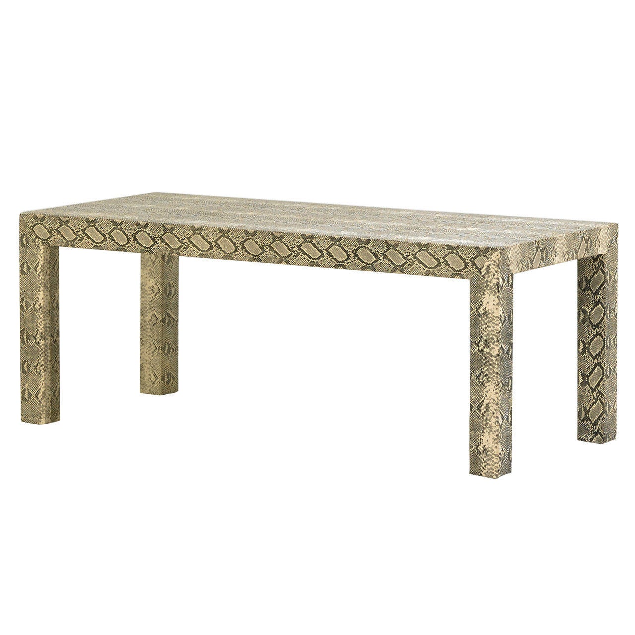 David Hicks Python Coffee Table, 1970 For Sale at 1stdibs