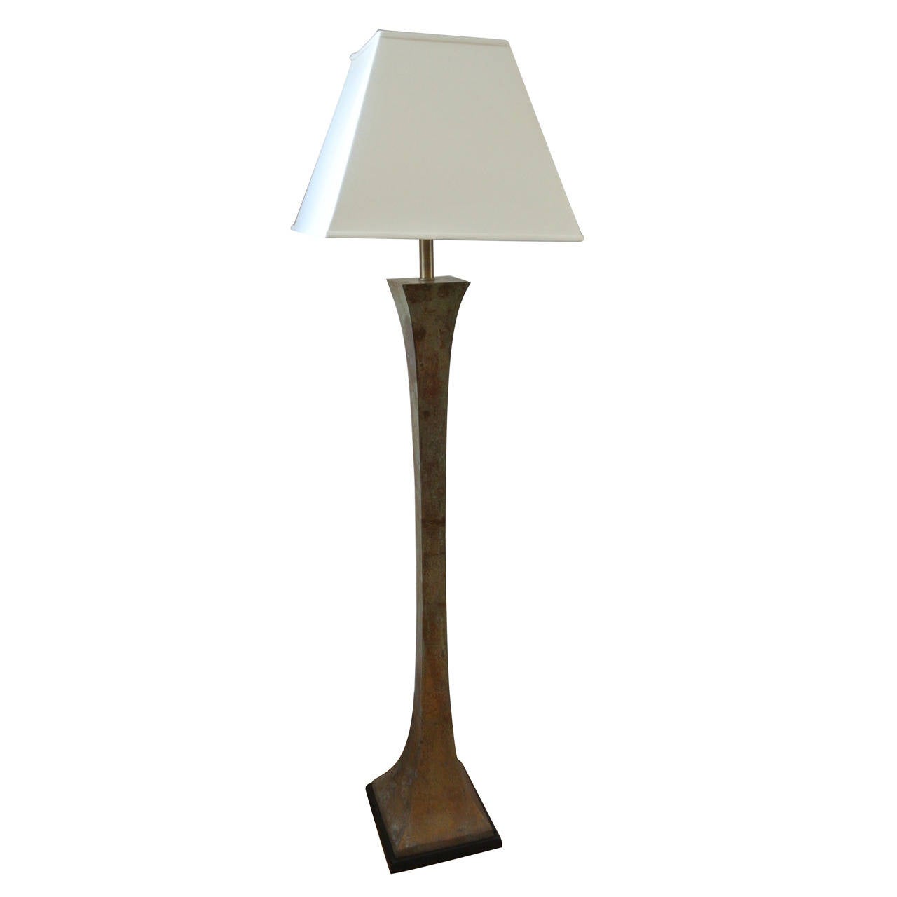Solid Bronze Floor Lamp, 1960 For Sale at 1stdibs