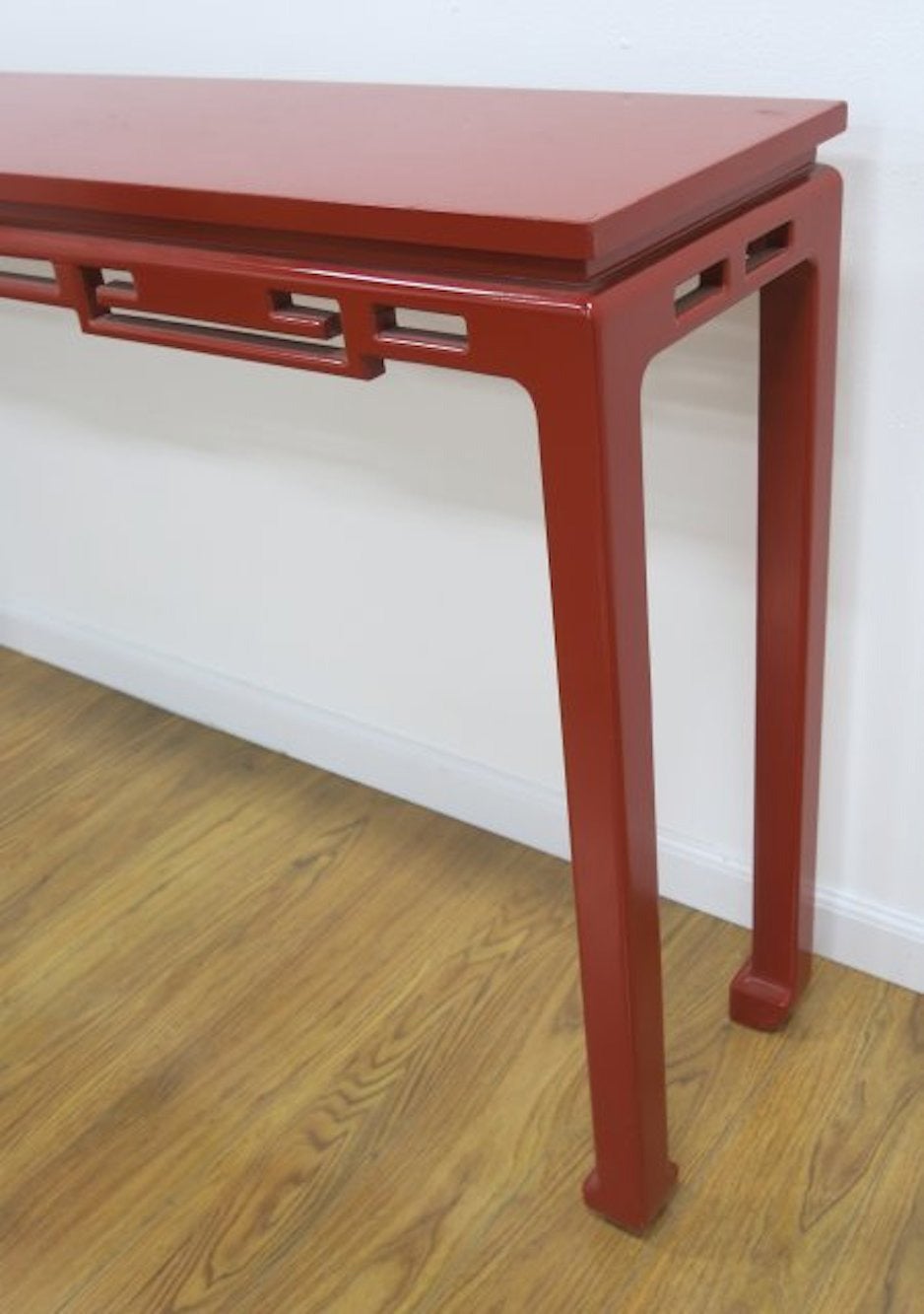 American Mid-Century Modern Chinese Style Console Table at 1stdibs