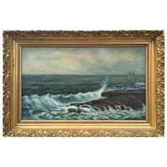 19th Century American Seascape Painting