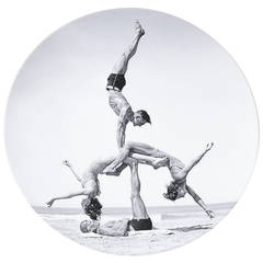Jeff Koons Porcelain Plate