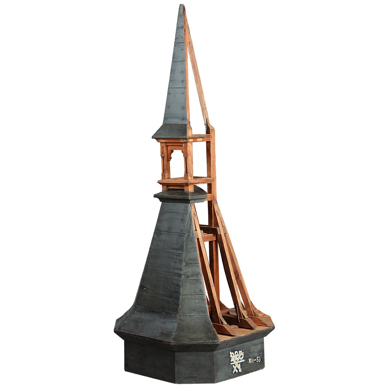 Didactical Architecture Model of a Tower, circa 1900 For Sale