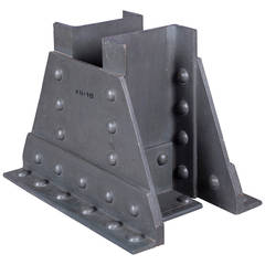 A 19th Century Didactical Architecture Model of a Riveted Iron Connection