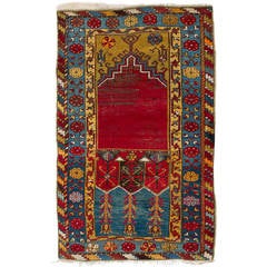 19th Century Antique Anatolian Konya, Ladik Rug