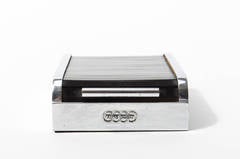 Merchandise Nickel Plated Roll-Top Cigarette Dispenser by Carl Auböck