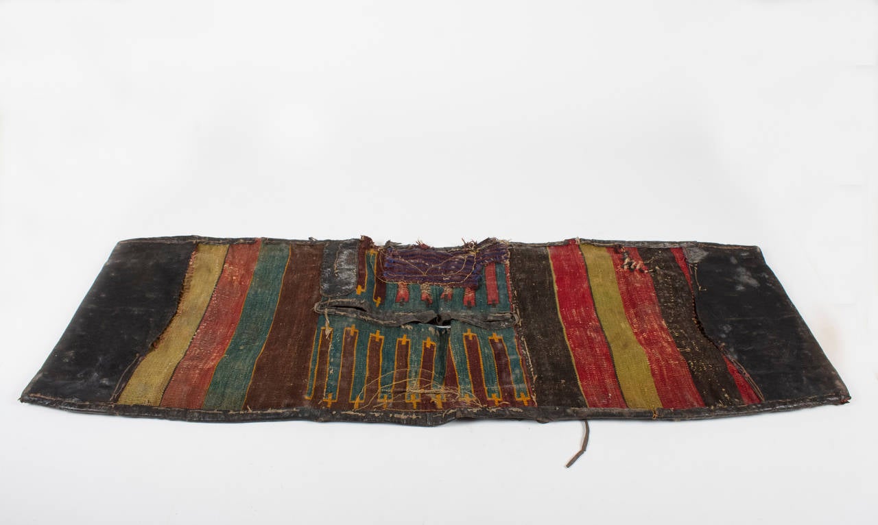 A 19th C. Rare and Antique Heybe Saddlebag, Anatolia around 1860 2