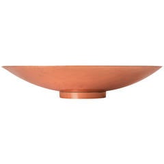 Vintage Midcentury Enameled Copper Bowl by Steinböck