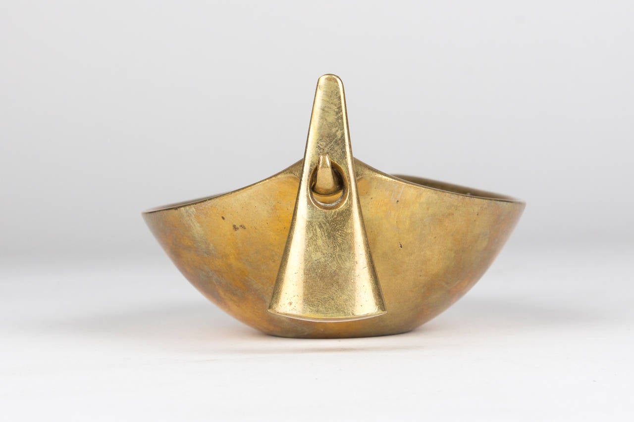 A Marked Beak-Shaped Ashtray by Carl Auböck