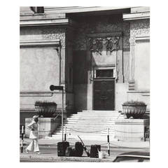 Lucca Chmel Details of the Secession, Vienna: the Entrance, vintage photograph