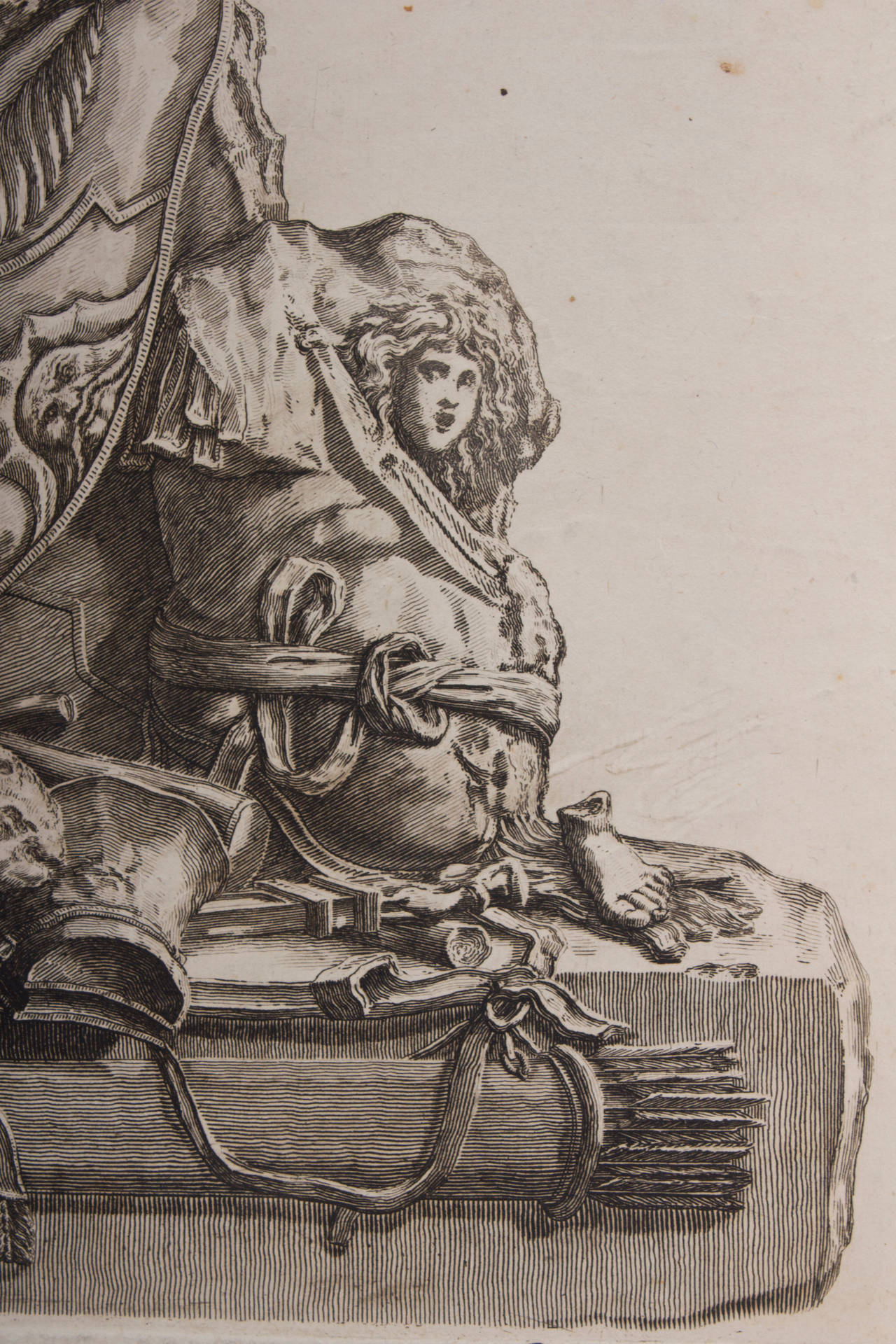 Late 18th Century Piranesi Etching from the Trofeo di Ottaviano Augusto In Good Condition In Vienna, Vienna